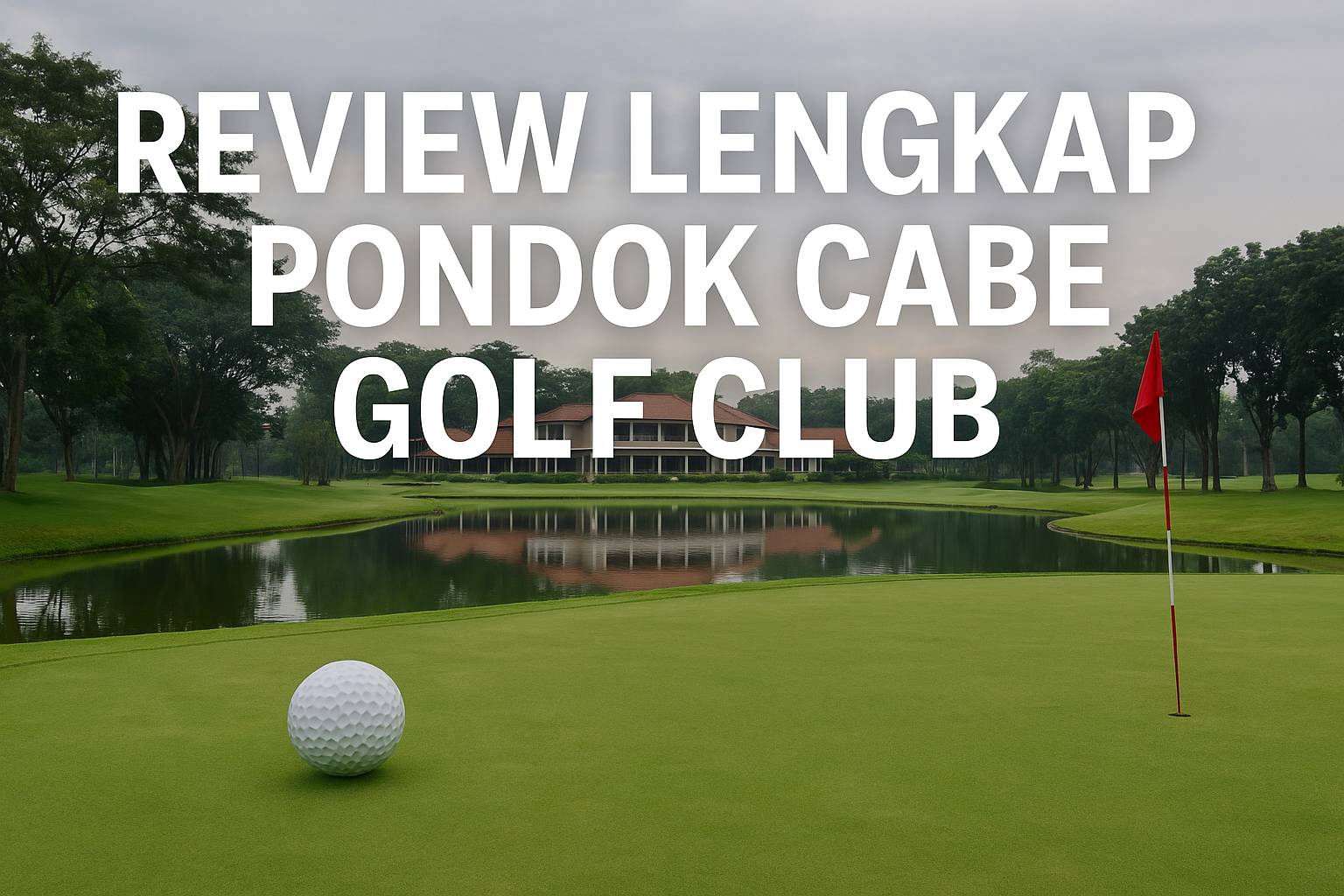 Review Lengkap Pondok Cabe Golf Club: Lapangan Golf Milik Pertamina dengan Karakter Menantang di Tangerang Selatan