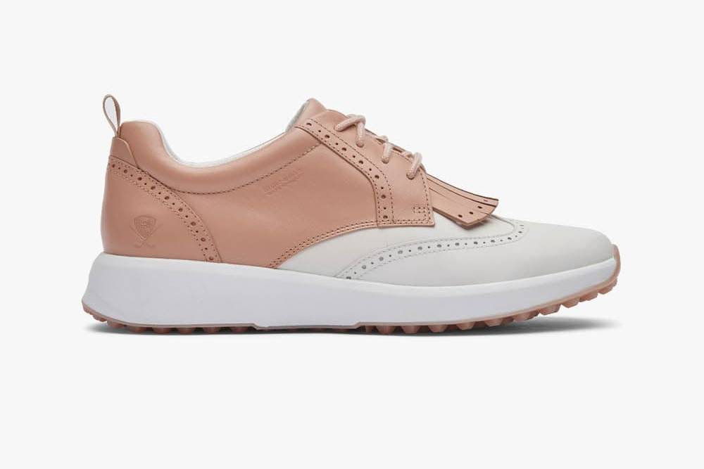 Rockport TS Golf Kiltie White/Tuscany Leather Waterproof