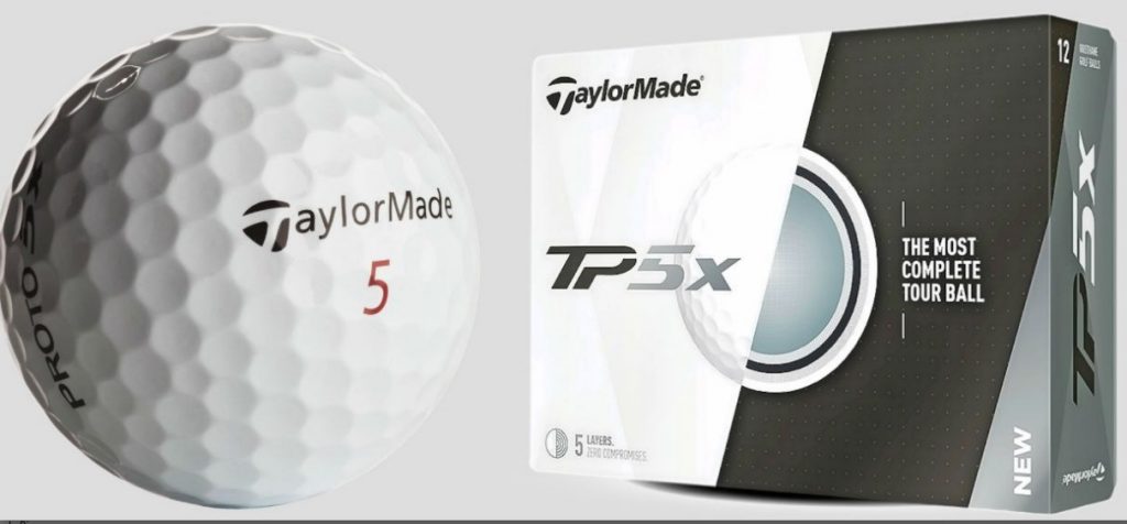 TaylorMade TP5X ゴルフボール 5層構造 NEW TP5x ボール | NEW TP5x BALL | TaylorMade Golf