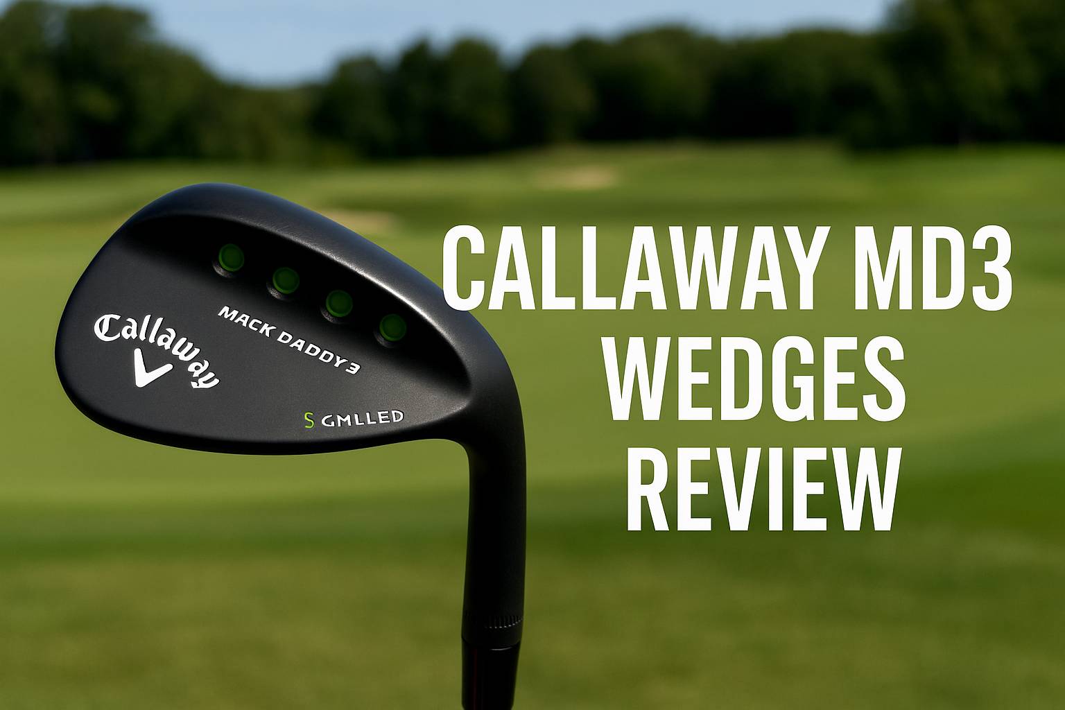 รีวิวครบทุกมุม Wedges Callaway MD3 — ผสานนวัตกรรมล้ำยุคเข้ากับเสน่ห์แห่งความคลาสสิก