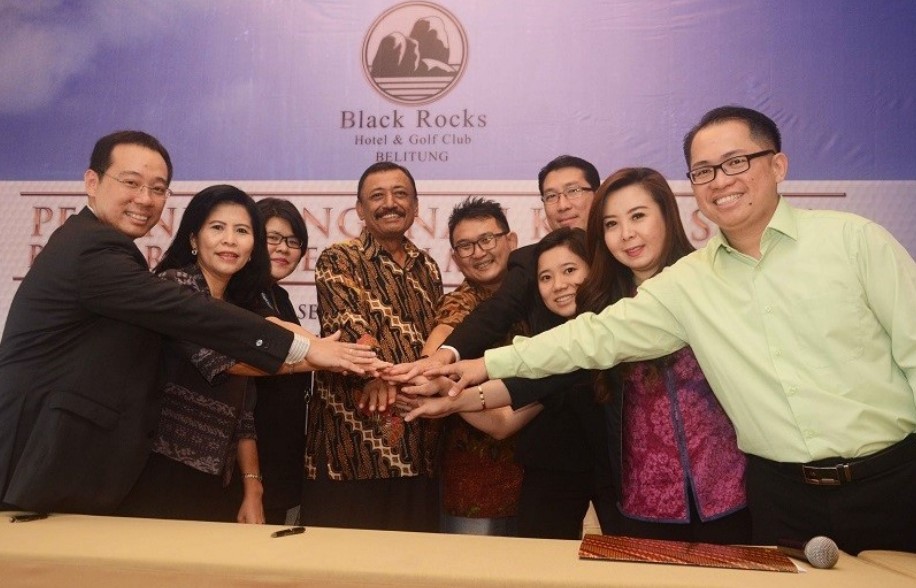 Tim Pemasaran Black Rocks Golf Belitung