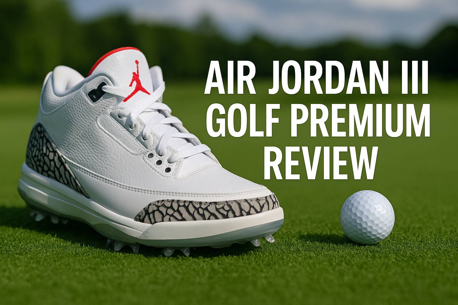 บทความรีวิวฉบับสมบูรณ์ Air Jordan III Golf Premium: รองเท้าสุดไอคอนของ Michael Jordan ในเวอร์ชันอุปกรณ์กอล์ฟระดับพรีเมียม