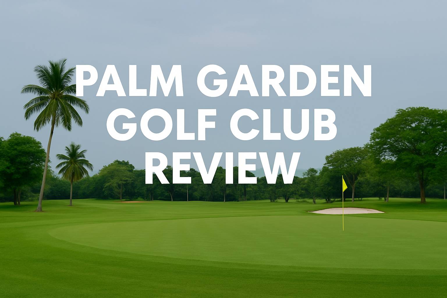 Palm Garden Golf Club Review: A Premier Golf Course in IOI Resort City