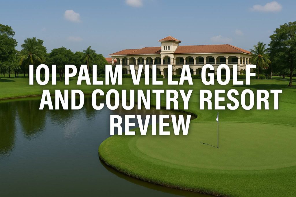 IOI Palm Villa Golf and Country Resort のコース風景