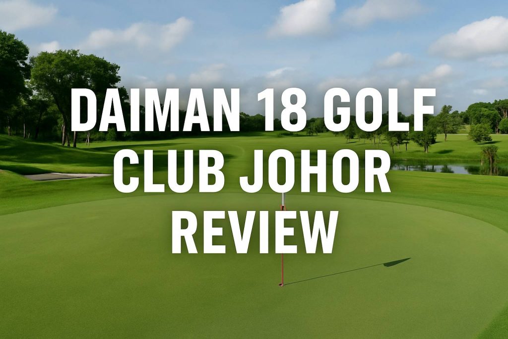 Daiman 18 Golf Club のコース風景