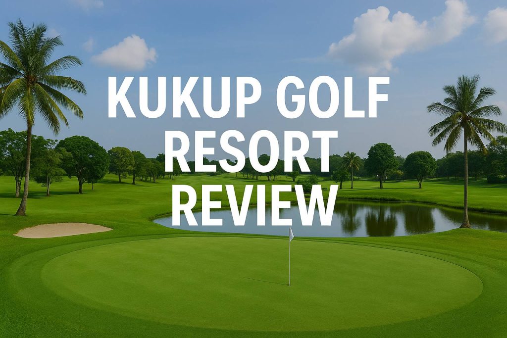 Kukup Golf Resort のコース風景