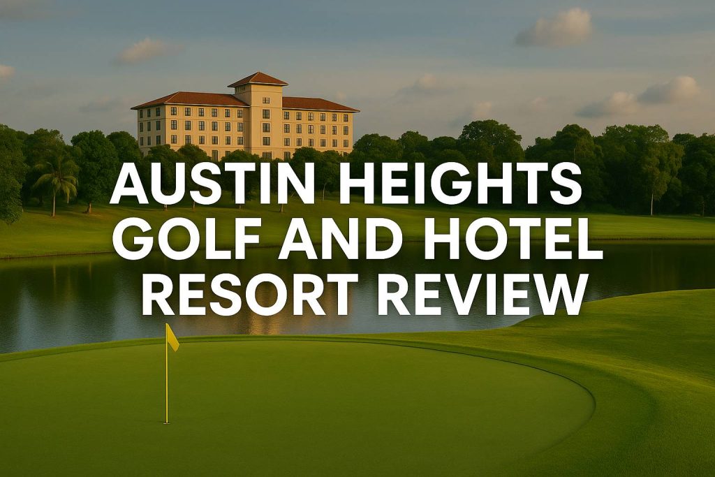 Austin Heights Golf and Hotel Resort のコース風景