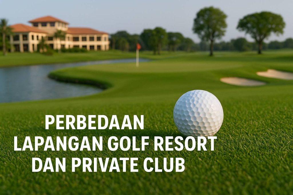 Perbedaan Lapangan Golf Resort dan Private Club: Panduan Lengkap untuk Memahami Karakteristik Keduanya