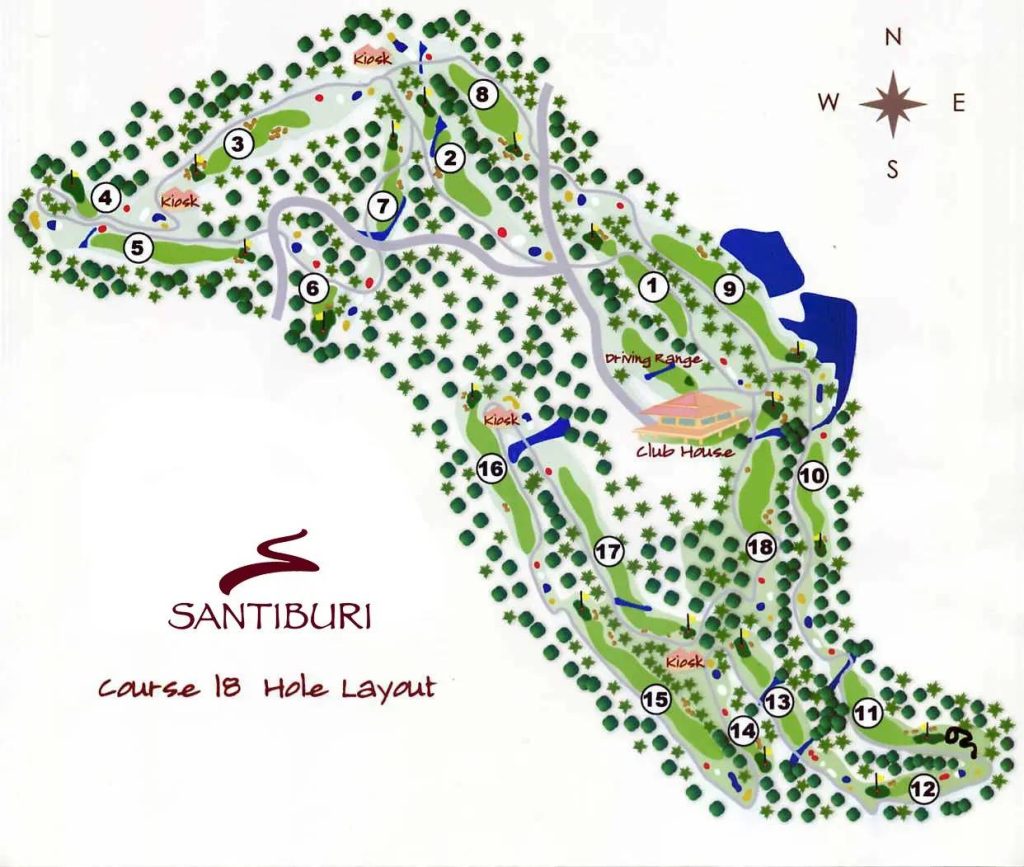 Santiburi Samui Country Club Course Design: Natural Beauty Meets Technical Challenge