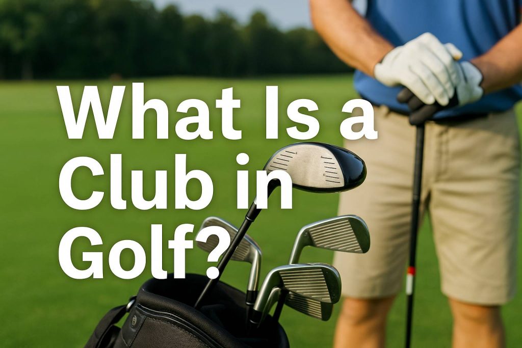 What Is a Club in Golf?