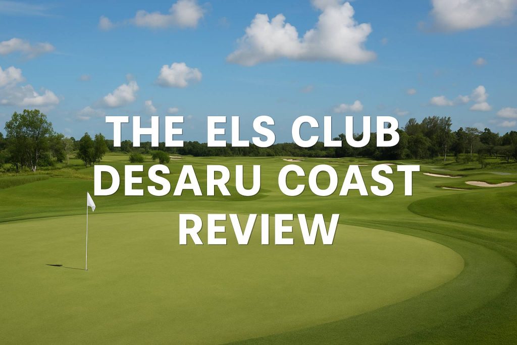 The Els Club Desaru Coast のコース風景