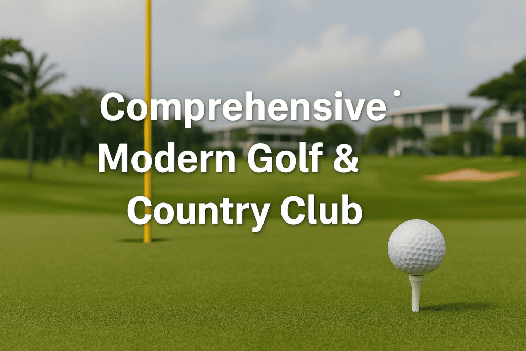 Modern Golf & Country Club: สถานที่เหมาะสำหรับการพักผ่อนจากวิถีชีวิตเร่งรีบในเมืองหลวง