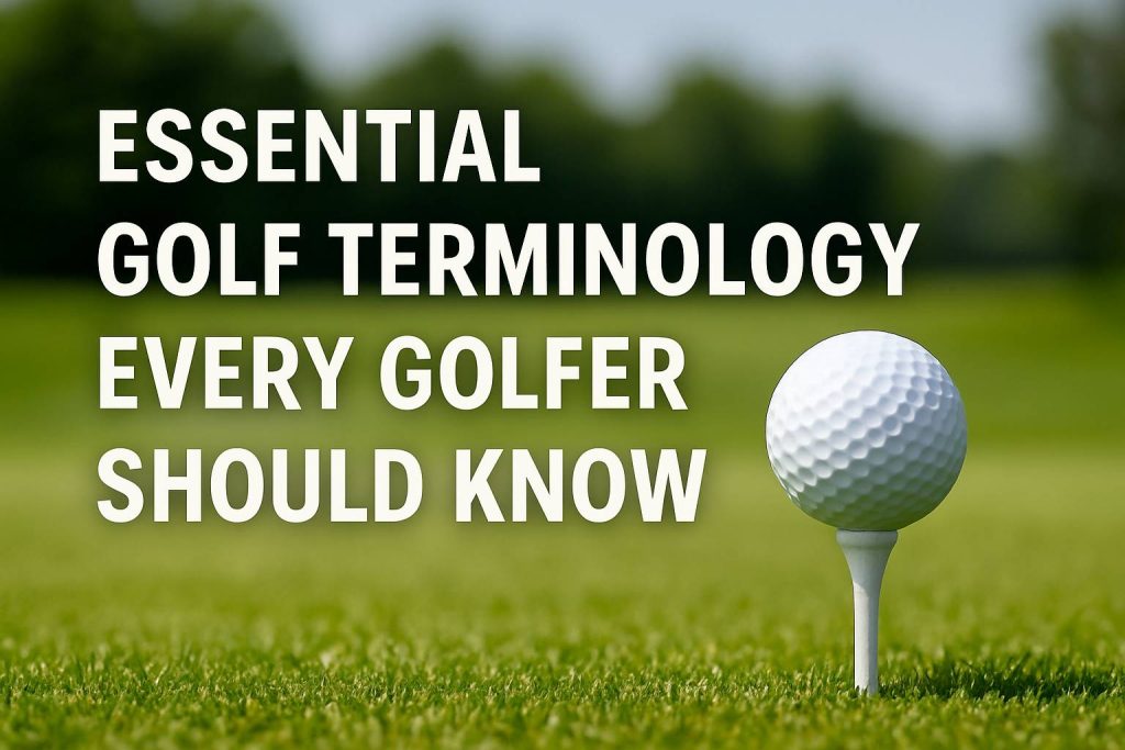 Essential Golf Terminology Every Golfer Should Know Essential Golf Terminology Every Golfer Should Know