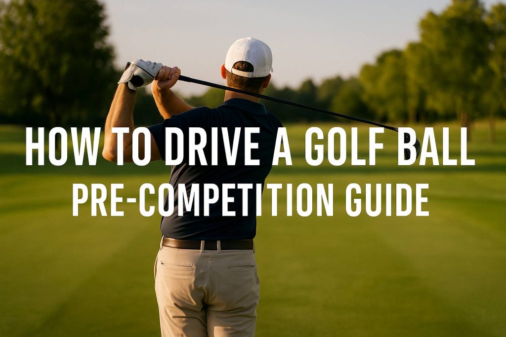 How to Drive the Golf Ball Correctly Before Entering Competitive Play How to Drive the Golf Ball Correctly Before Entering Competitive Play