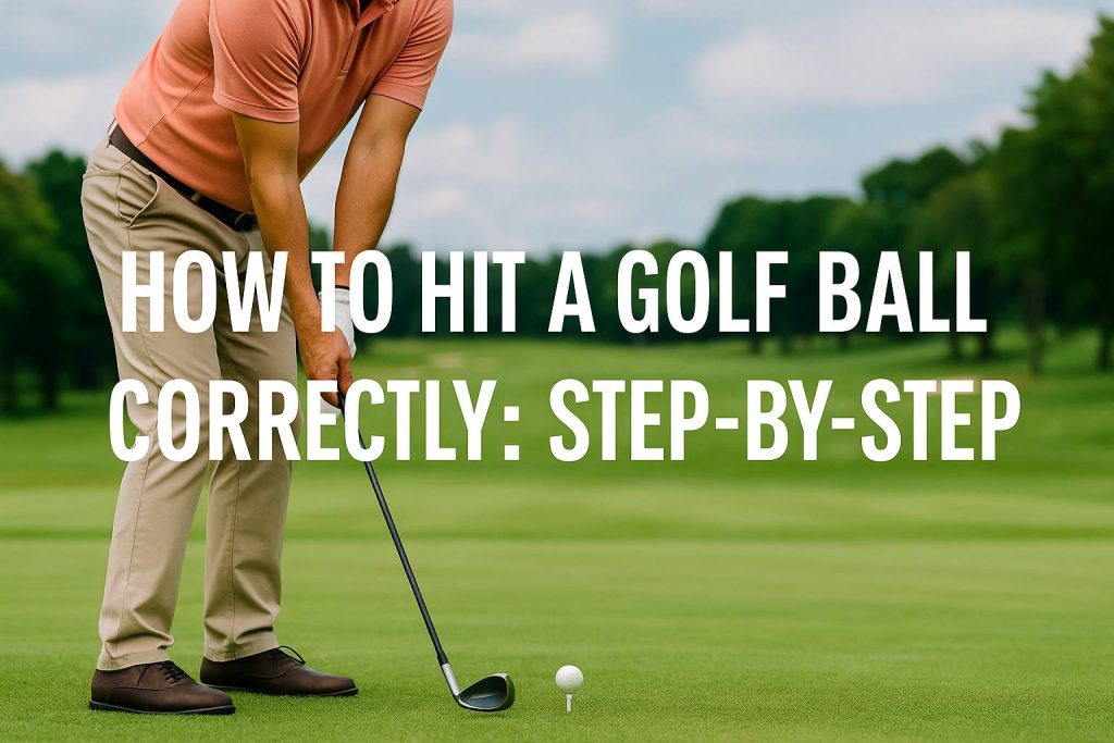 How to Hit a Golf Ball Correctly: Step-by-Step How to Hit a Golf Ball Correctly: Step-by-Step