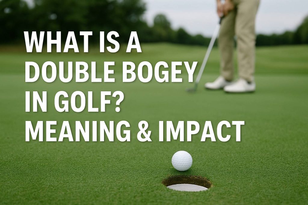 What Is a Double Bogey in Golf? Meaning & Impact What Is a Double Bogey in Golf? Meaning & Impact