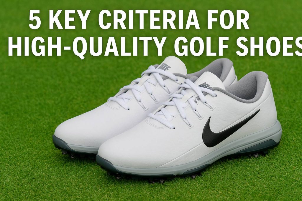 5 Key Criteria for High-Quality Golf Shoes 5 Key Criteria for High-Quality Golf Shoes