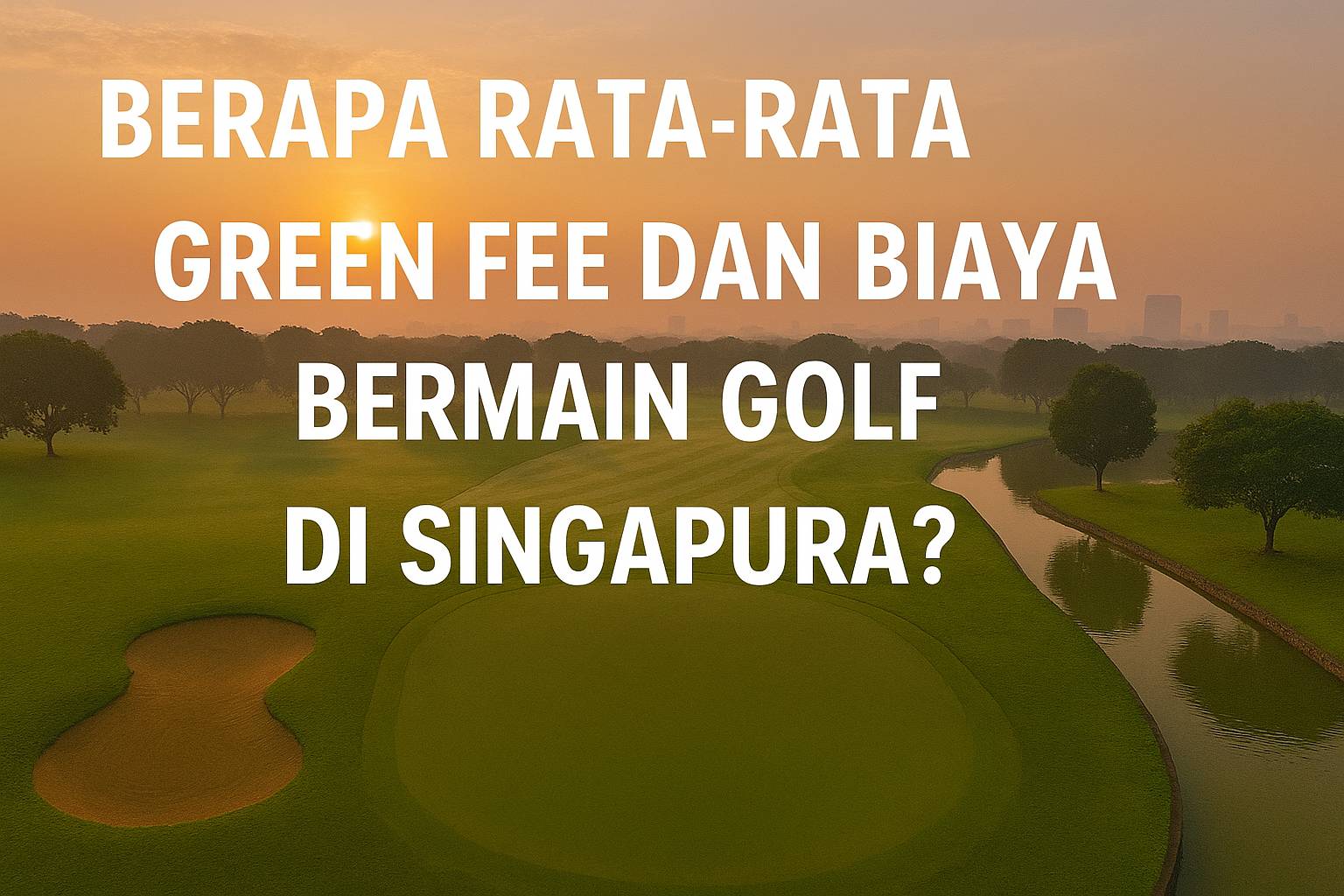 Berapa Rata-Rata Green Fee dan Biaya Bermain Golf di Singapura?