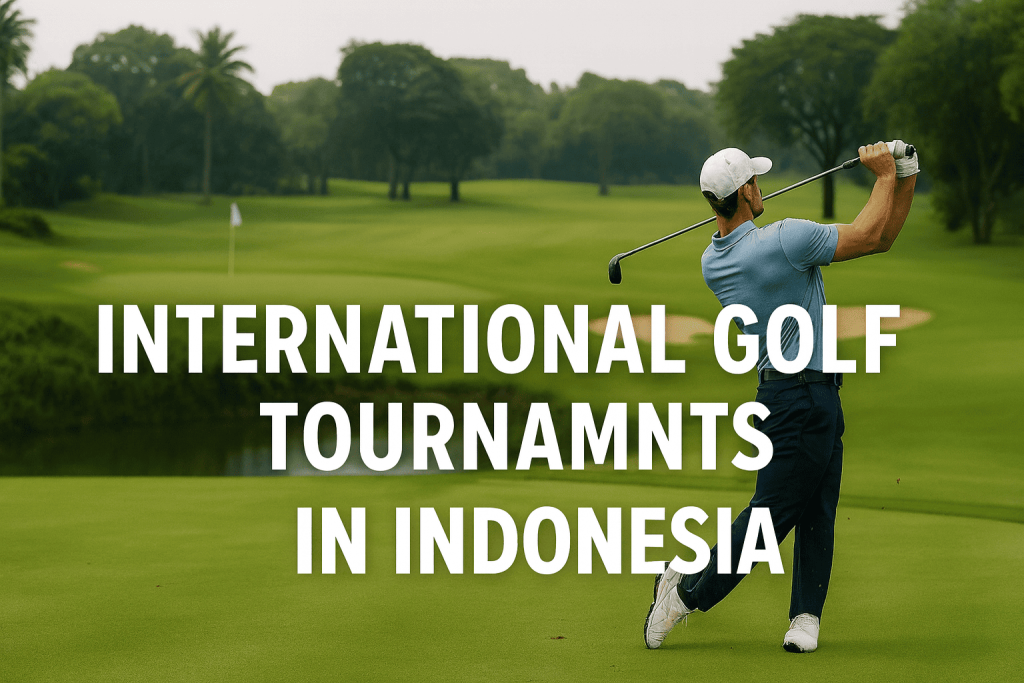 3 ทัวร์นาเมนต์กอล์ฟนานาชาติที่ใหญ่ที่สุดและทรงเกียรติที่สุดในอินโดนีเซีย