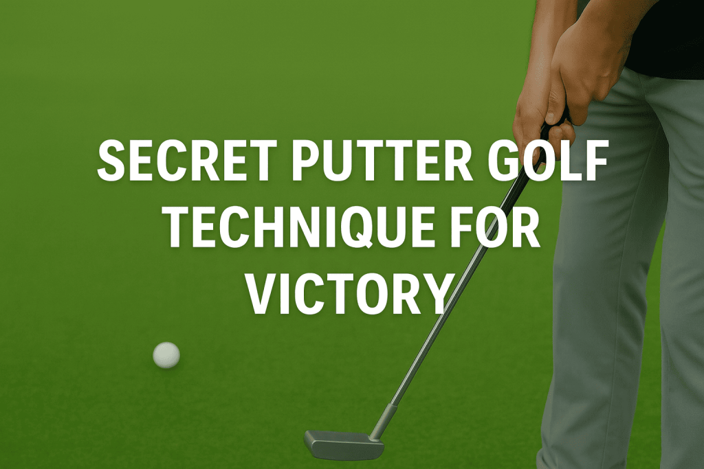 อยากชนะในเกมกอล์ฟหรือไม่? มาฝึกฝน เทคนิคพัตเตอร์ลับ ต่อไปนี้ให้เชี่ยวชาญ! อยากชนะในเกมกอล์ฟหรือไม่? มาฝึกฝน เทคนิคพัตเตอร์ลับ ต่อไปนี้ให้เชี่ยวชาญ!