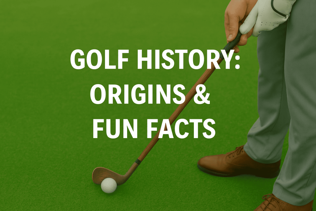 ประวัติกอล์ฟ: ต้นกำเนิด & เกร็ดน่ารู้ที่ไม่ควรพลาด ประวัติกอล์ฟ: ต้นกำเนิด & เกร็ดน่ารู้ที่ไม่ควรพลาด