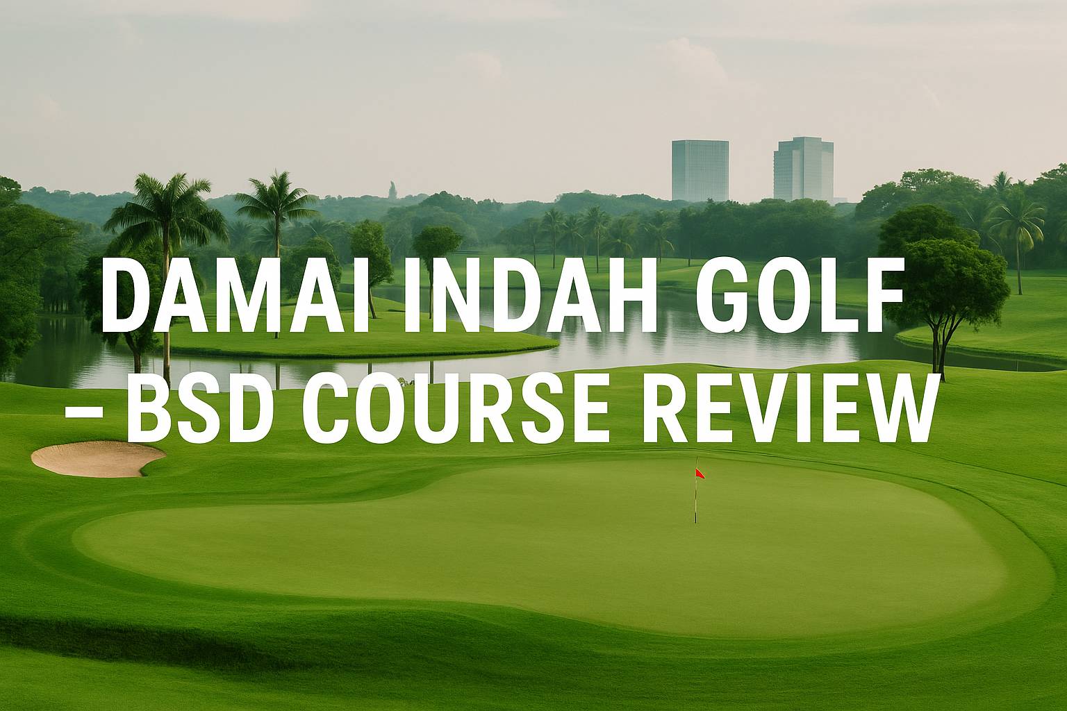 Complete Review of Damai Indah Golf – BSD Course: World-Class Design and Full-Service Golf in South Tangerang