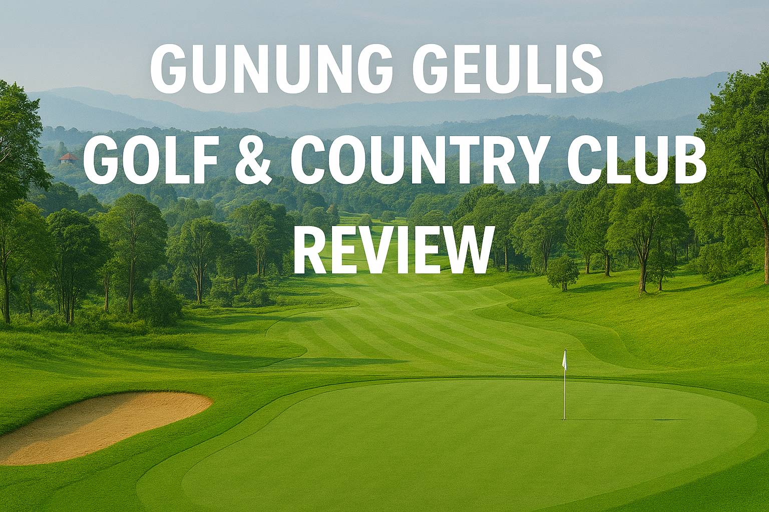 Gunung Geulis Golf & Country Club 종합 리뷰: 자카르타 근처 최고의 산악 골프장
