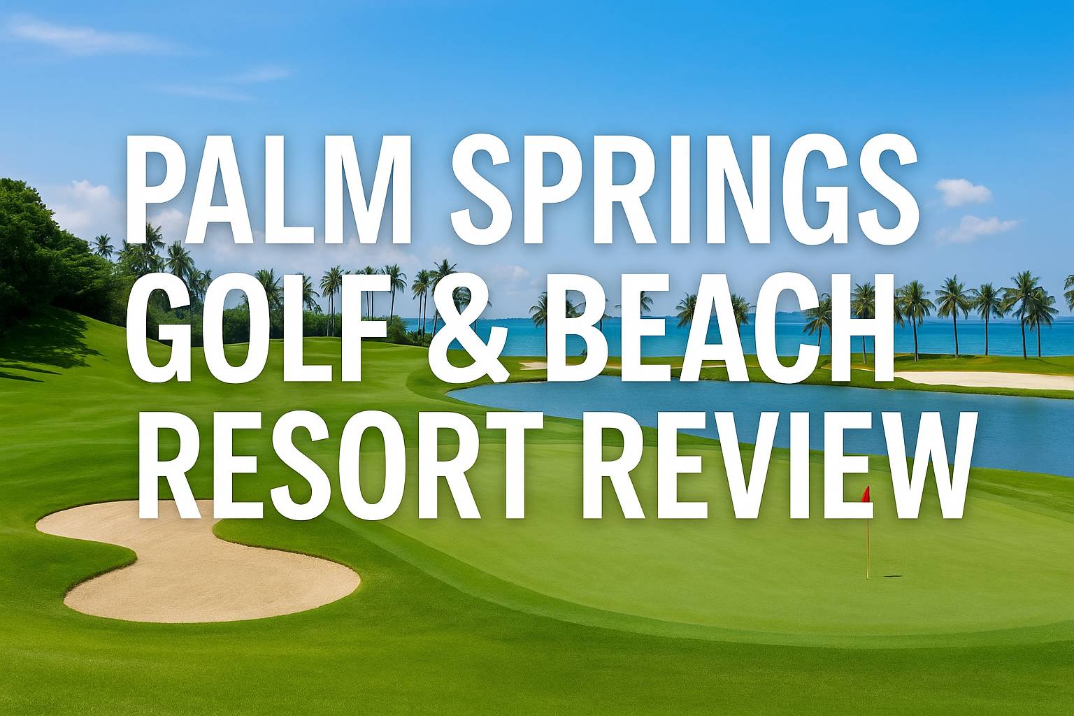 Complete Review of Palm Springs Golf & Beach Resort: Tropical Golf Paradise at the Eastern Edge of Batam