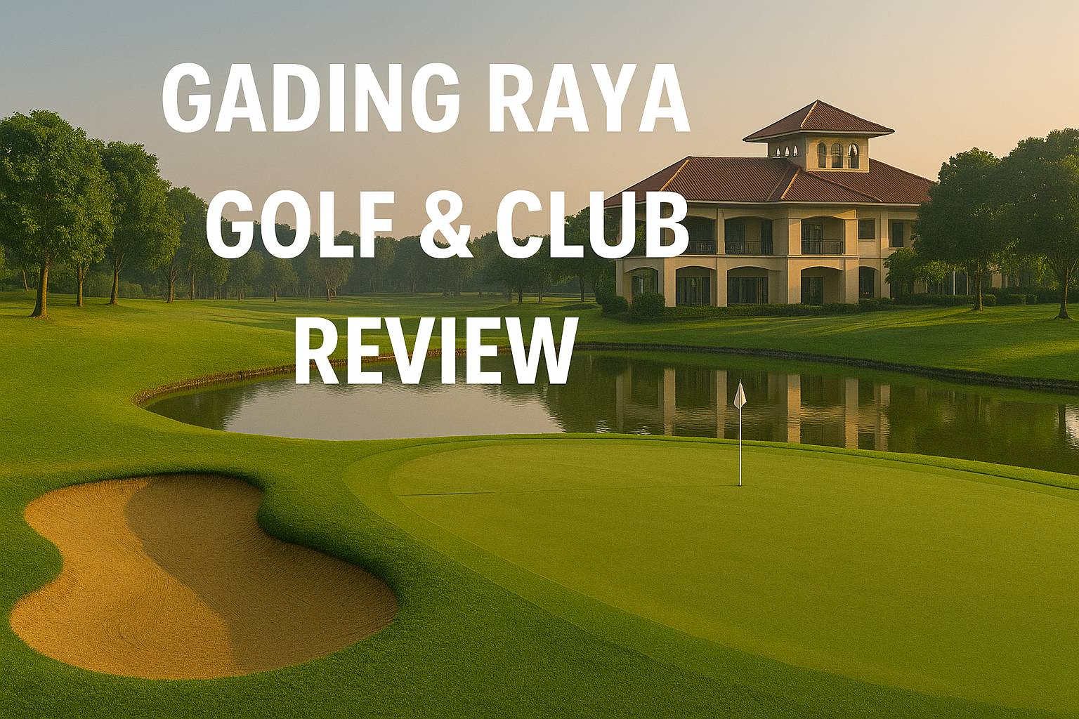 Comprehensive Review of Gading Raya Padang Golf & Club: A Modern Golf Haven in the Heart of Gading Serpong