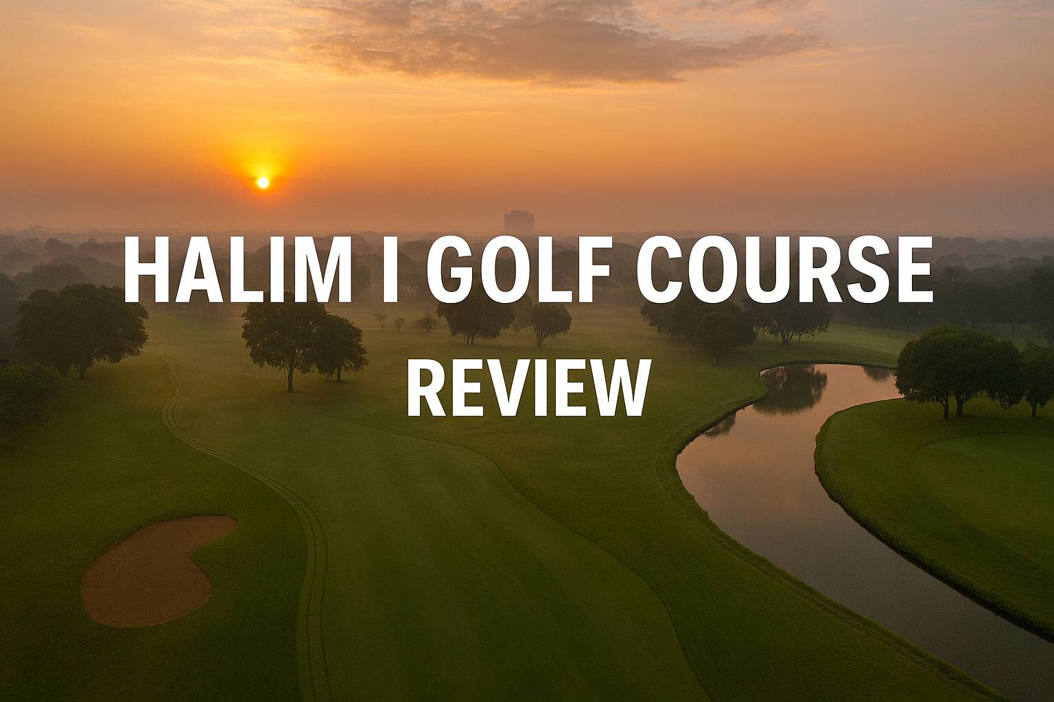 Halim I Golf Course Review: A Green Oasis in the Heart of Jakarta
