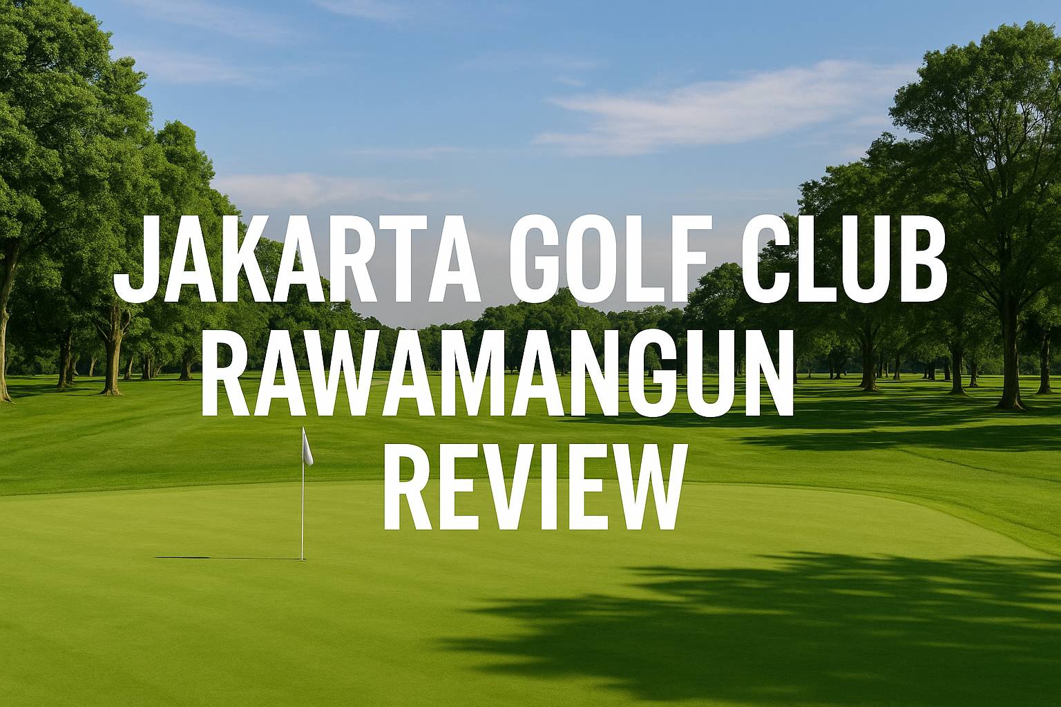 Jakarta Golf Club Rawamangun Review: A Historic Legacy Meets Modern Golf Excellence