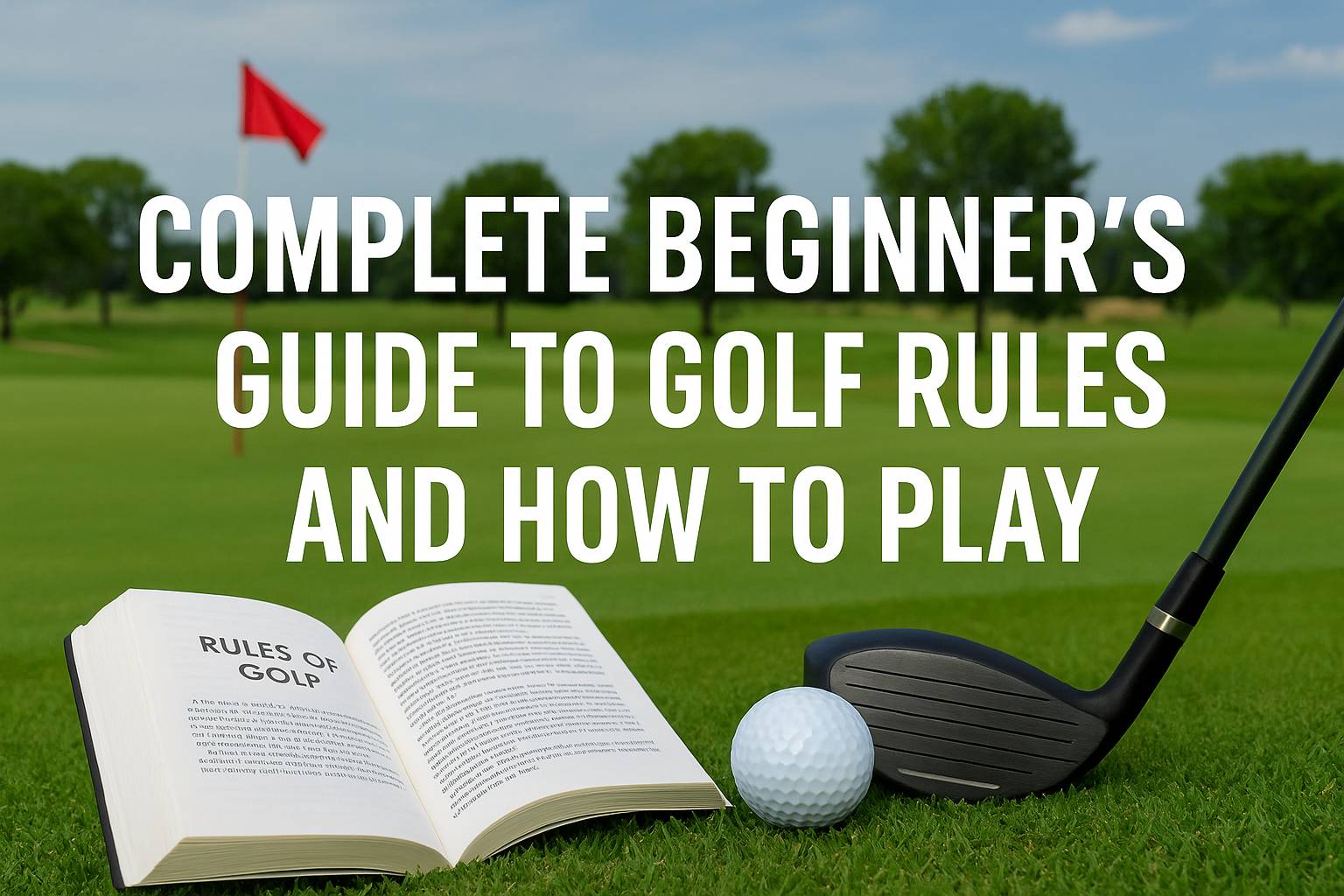 Complete Beginner’s Guide to Golf Rules and How to Play