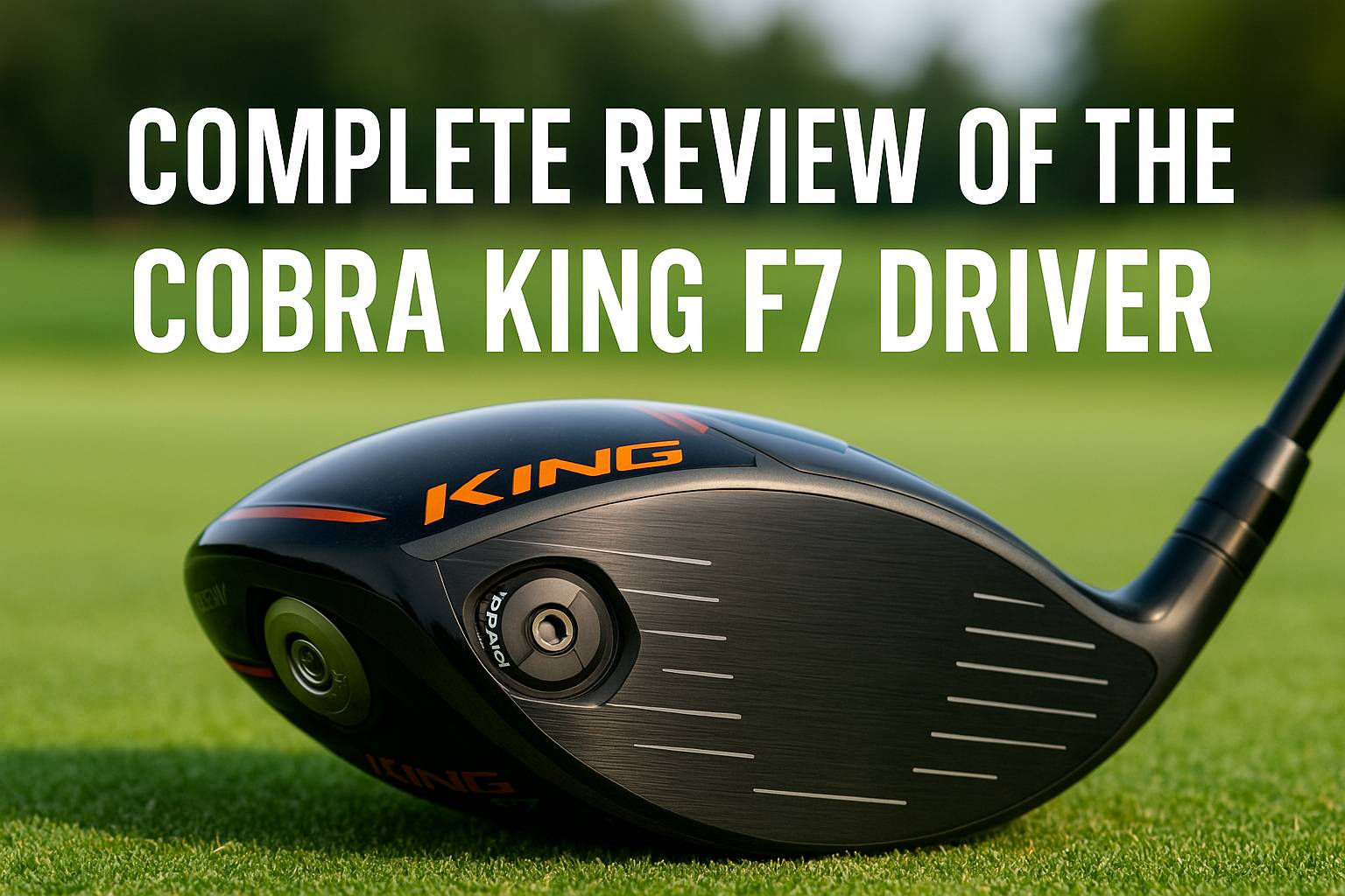 Complete Review of the Cobra King F7 Driver: A Blend of Tradition and Modern Technology Perfect for Beginners