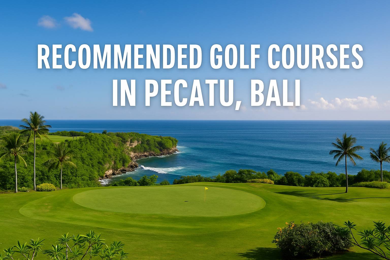 Recommended Golf Courses in Pecatu, Bali – A Premium Destination with Indian Ocean Views