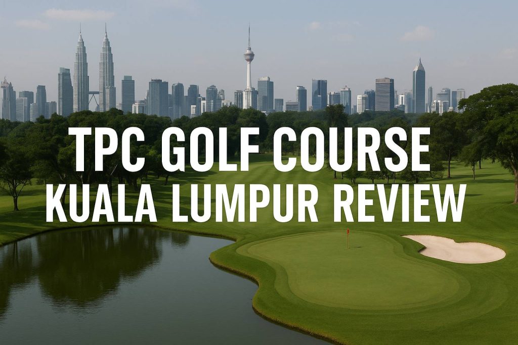Kuala Lumpur Golf and Country Club のコース風景