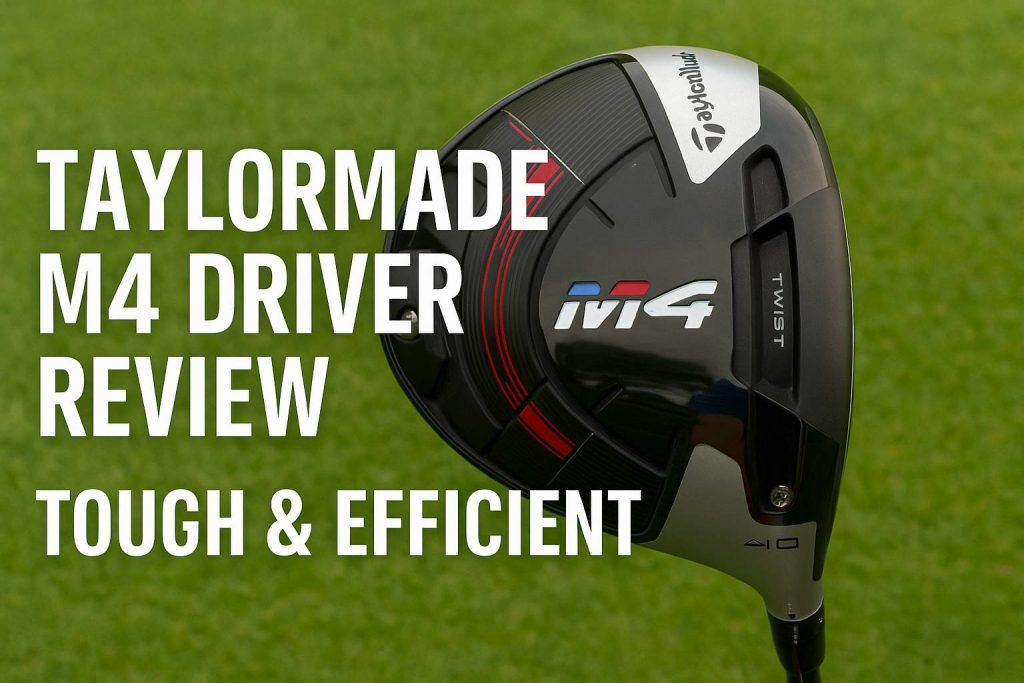 TaylorMade M4 Driver Review: A Tough, Efficient, and Technology-Driven Modern Golf Driver