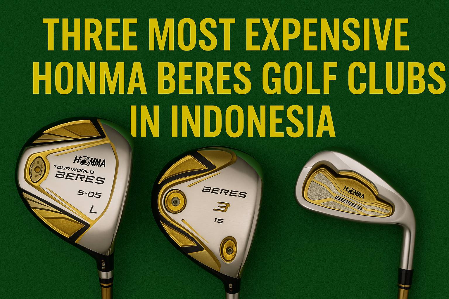 The Three Most Expensive Golf Clubs in Indonesia: Exclusivity and Advanced Technology in Your Hands