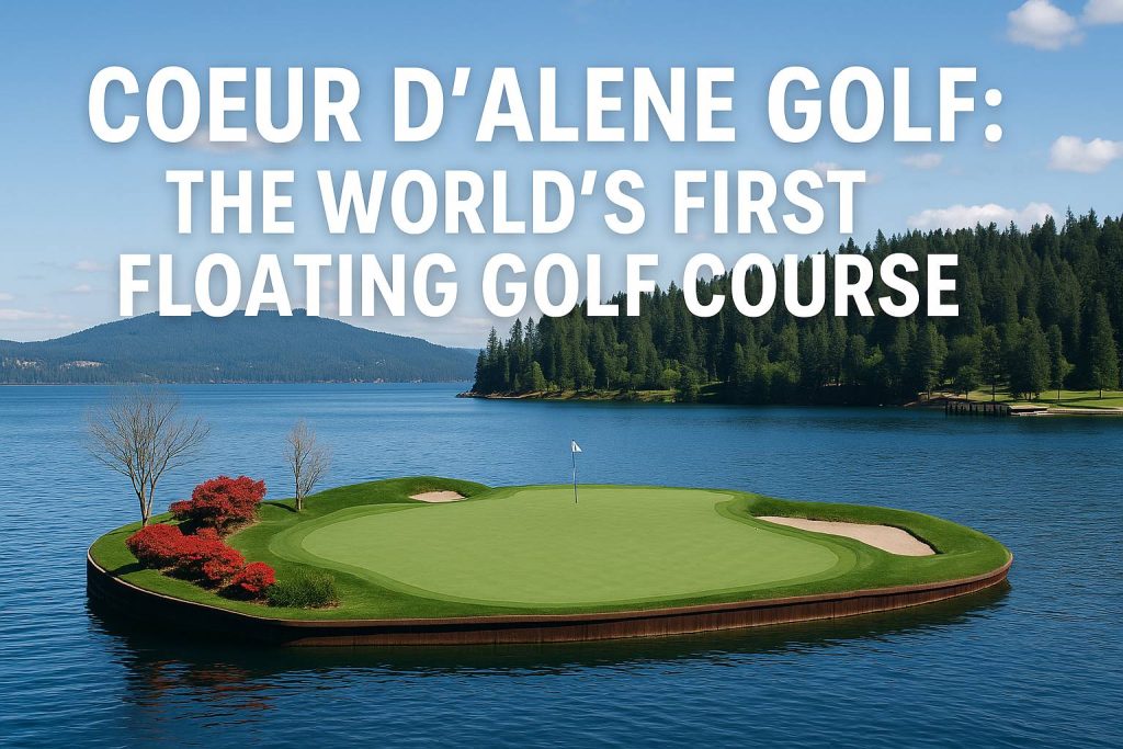 Coeur d'Alene 골프: 세계 최초의 물 위 골프장