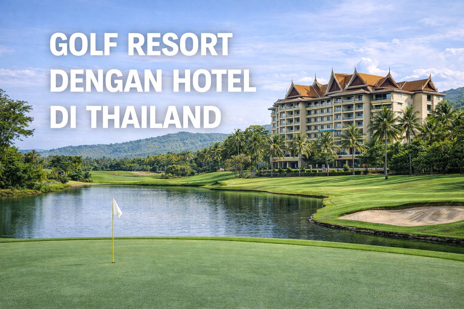 Golf Resort dengan Hotel di Thailand: Panduan Lengkap Stay & Play Terbaik untuk Liburan Golf Anda
