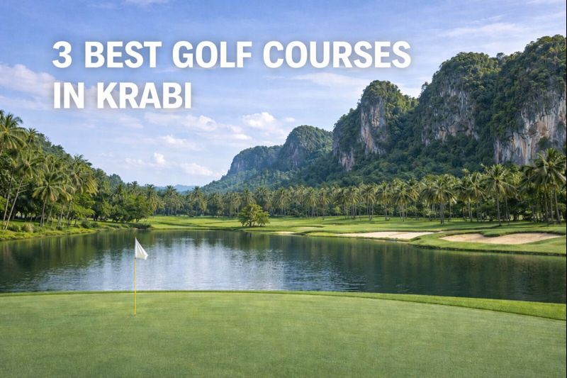 3 สนามกอล์ฟที่ดีที่สุดในกระบี่: คู่มือครบถ้วนสำหรับการท่องเที่ยวกอล์ฟในภาคใต้ของประเทศไทย
