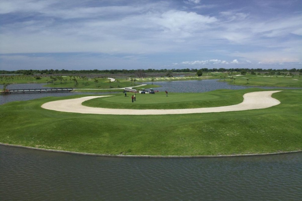 Best Ocean Golf Club（ベストオーシャン）のリンクススタイルのフェアウェイ