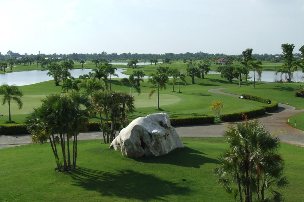 Hole 13: One of the Main Challenges at Ayutthaya Golf Club