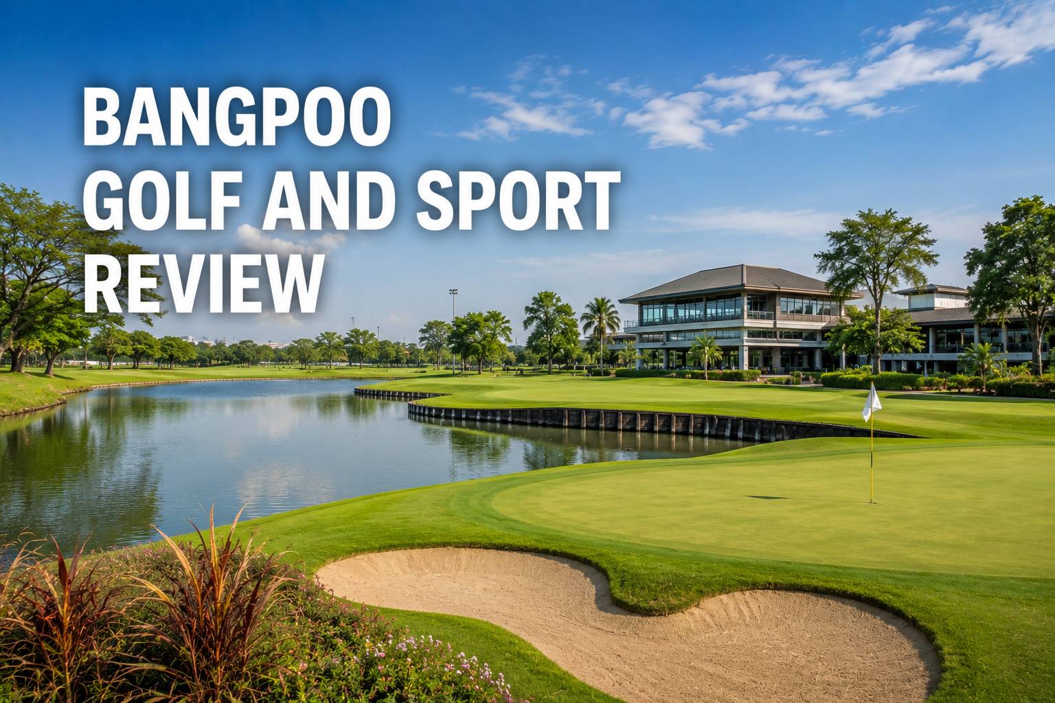 Review Bangpoo Golf and Sport: Lapangan Golf Arnold Palmer Dekat Bangkok dengan Sea Breeze Khas Samut Prakan