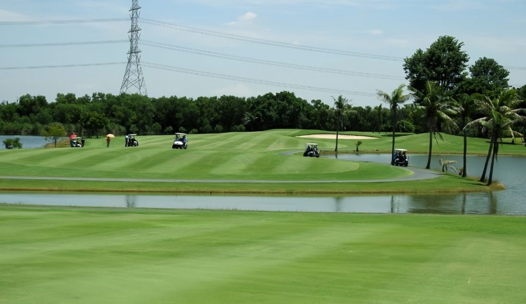 Karakter utama Northern Rangsit Golf Club adalah layout yang relatif flat dan terbuka.