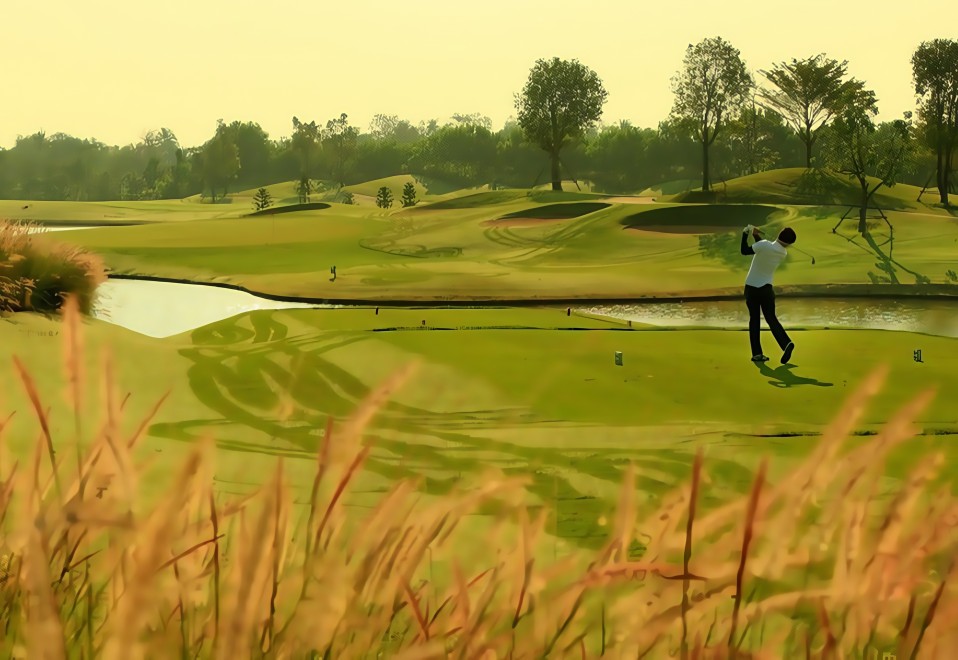 Cascata Golf Club の大きなグリーン