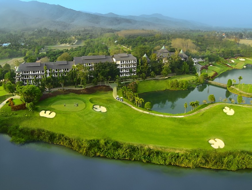 Gassan Khuntan Golf and Resort のクラブハウスとリゾート施設