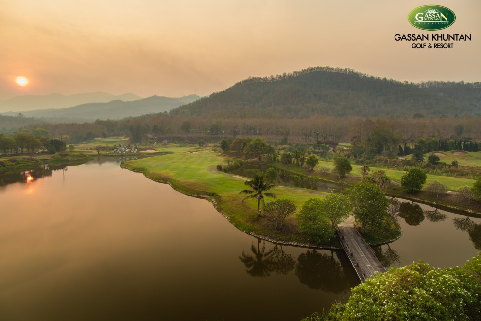 Gassan Khuntan Golf and Resort の全景