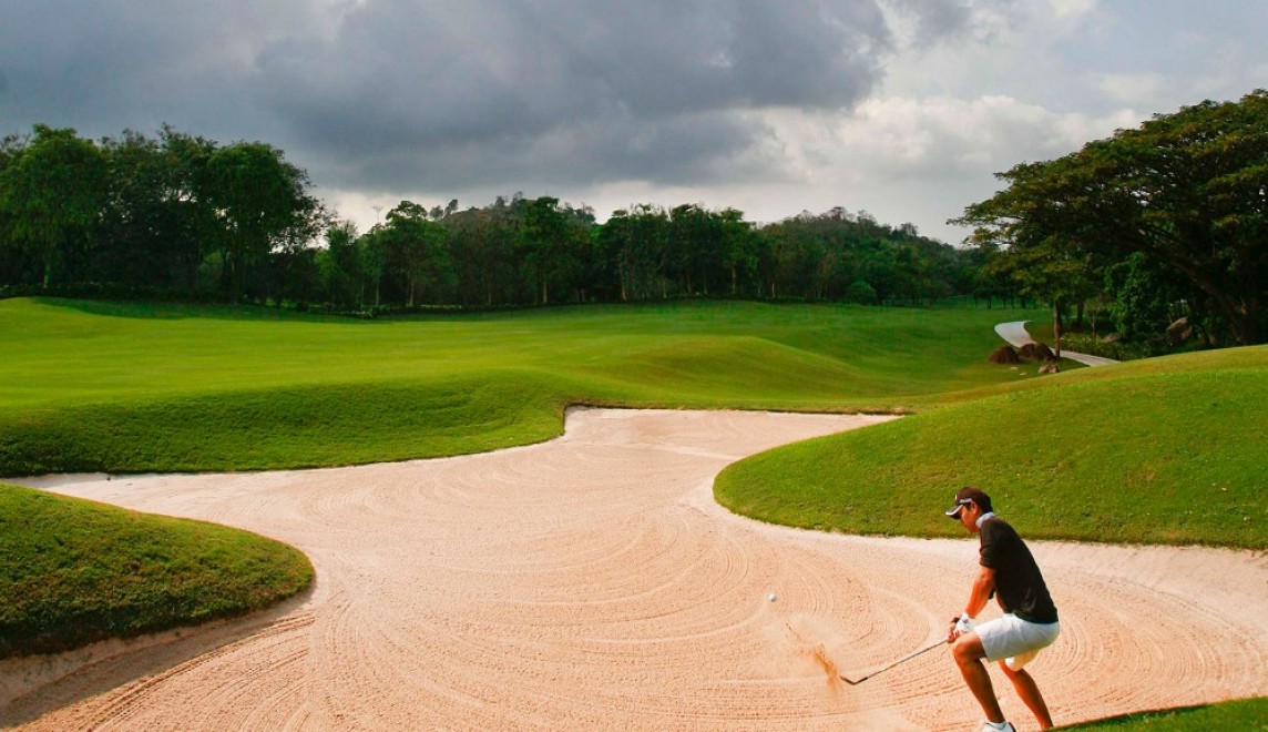 Laem Chabang International Country Club のクラブハウス周辺