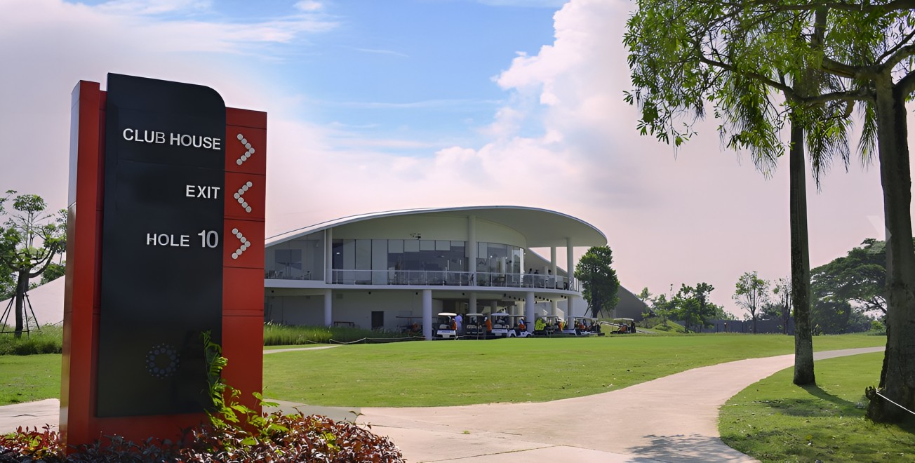 Pattaya Country Club のクラブハウス周辺