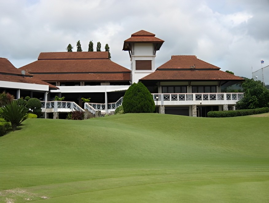 Phuket Country Club のクラブハウス周辺